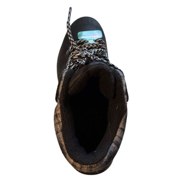 Skechers Women’s Synergy - Black Plaid Mood Ankle Boot Women’s Size 6 NWOB - Picture 6 of 9